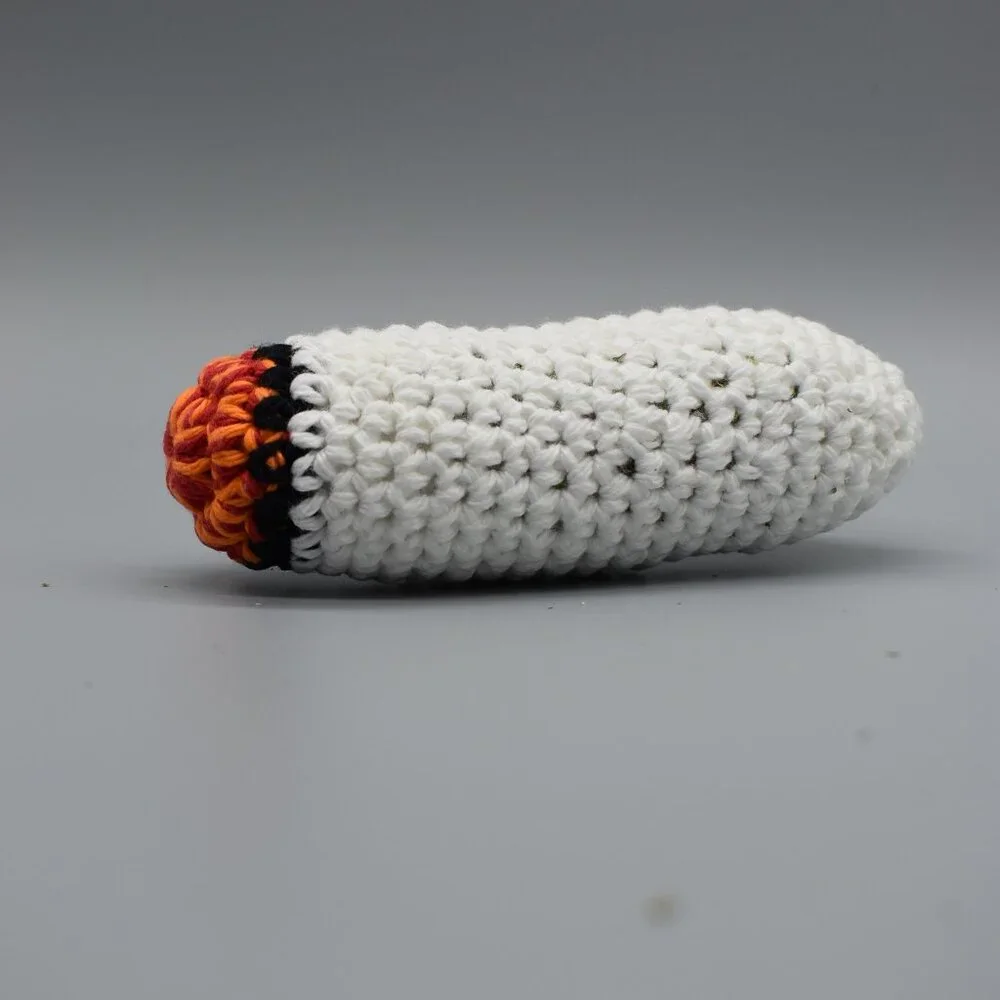 Crochet Catnip Doobie Handcrafted Cat Toy